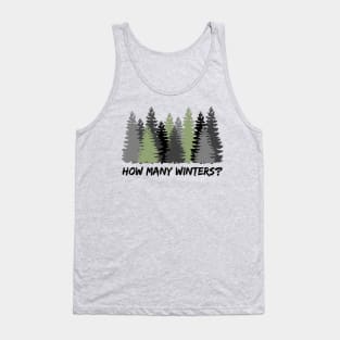 How Many Winters? Question from a well traveled wanderer (MD23GM004) Tank Top